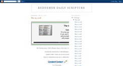 Desktop Screenshot of dailyscripture.redeemer.us
